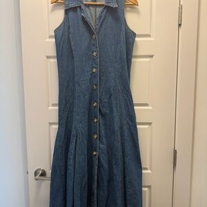 Vintage denim dress
